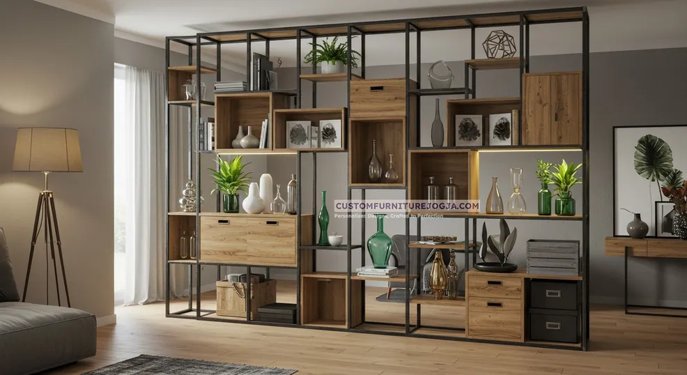 Jasa Pembuatan Rak Partisi Jogja